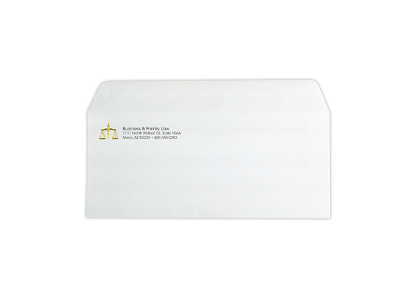 Drawingboard Foil Embossed Stationery Envelope Raised Print