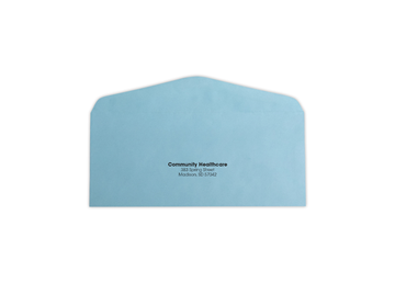 #9 Envelope, Color Wove, Return Postage Envelope || Custom Envelopes || Spot Color