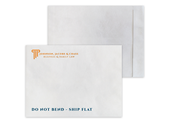 Tyvek® Envelope 10" x 13" Catalog || Custom Envelopes || Zip Stick®, 2 PMS Color