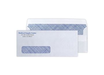 #10 Envelope, Poly Window, Security Tint, Self-Seal || Custom Envelopes || 2 Standard Spot Color