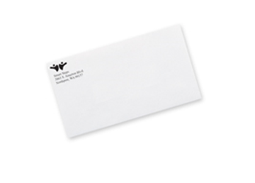 #6 3/4 Envelope, Smooth || Custom Envelopes || Spot Color