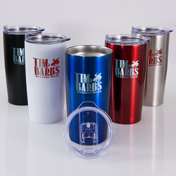 Adventure Stainless Steel Tumbler || Custom Drinkware || 20 oz, Screen Printed