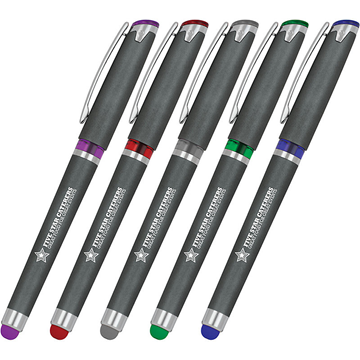 Compass Softex Gel Glide Stylus Pen || Custom Pens || Screen Printed