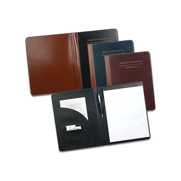 Richford Padfolio || Custom Office Accessories || 10"W x 12"H, Foil Stamped