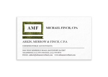 Spot Color Foil Embossed Business Cards || Business Cards || Flat Print