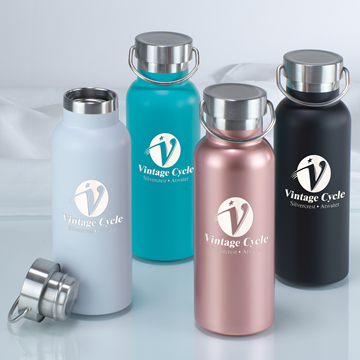 Excursion Stainless Steel Bottle || Custom Drinkware || 17oz, Laser Engraved