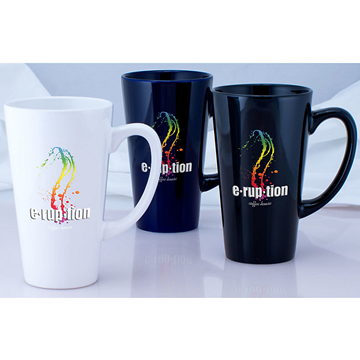 HDI Tall Cafe Mug || Custom Drinkware || 16 oz, Full Color