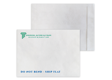 Tyvek® Envelope 10" x 13" Catalog || Custom Envelopes || Zip Stick®, 2 Standard Colors