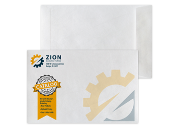 Tyvek® Envelope 6" x 9" Catalog || Custom Envelopes || Zip Stick®, Full Color