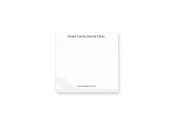 3" x 3" Post-it® Note || Custom Post-it® Notes || 1 Color