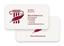 1 Color Standard Business Cards || Business Cards || Raised Print, 2 Sided, Round Corners