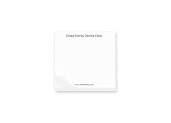 3" x 3" Post-it® Note || Custom Post-it® Notes || 1 Color