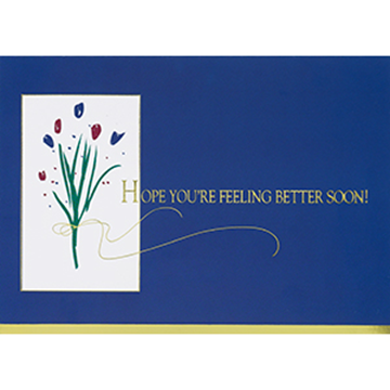 Get Well Bouquet - Printed Envelope