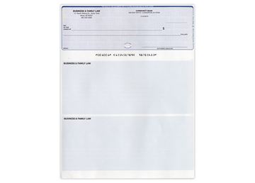 Laser Top 1-Part Checks, QuickBooks® Compatible, Lined