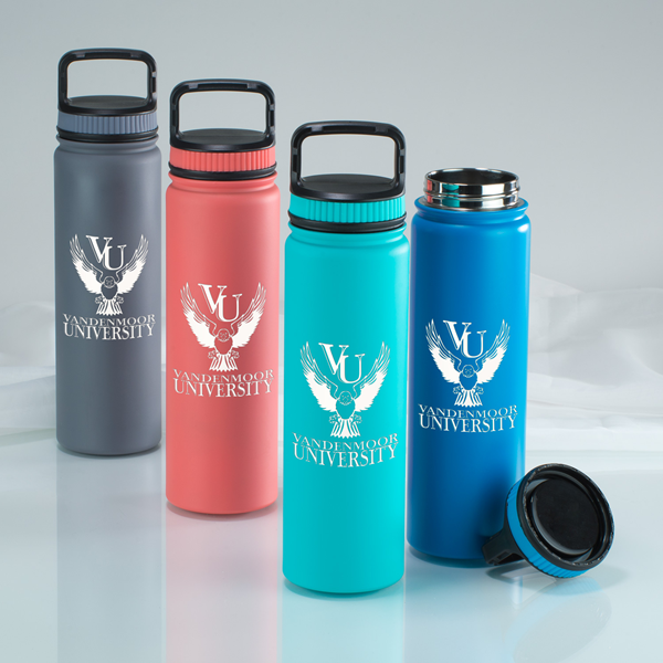 Transit Stainless Bottle || Custom Drinkware || 23.5 oz, Laser Engraved