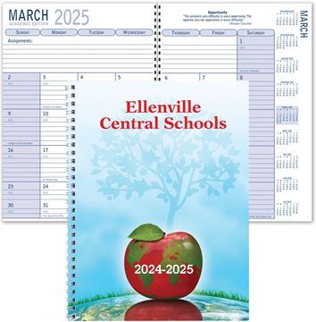 Custom Academic Planner || Custom Calendars and Planners || Spiral, Full Color