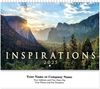 Inspirations Wall Calendar || Custom Calendars and Planners || Spiral, Screen Printed