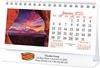 Scenes Across America Desk Calendar || Custom Calendars and Planners || Spiral, Full Color