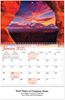 SCENES ACROSS AMERICA WALL CALENDAR SPIRAL