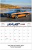 Muscle Cars Wall Calendar || Custom Calendars and Planners || Spiral, Screen Printed