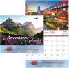 American Splendor Wall Calendar || Custom Calendars and Planners || Spiral, Metallic Foil