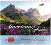 American Splendor Wall Calendar || Custom Calendars and Planners || Spiral, Metallic Foil