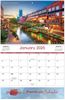 American Splendor Wall Calendar || Custom Calendars and Planners || Spiral, Metallic Foil