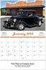 Days Gone By Wall Calendar || Custom Calendars and Planners || Stapled, Screen Printed