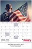 American Glory Wall Calendar || Custom Calendars and Planners || Stapled, Screen Printed