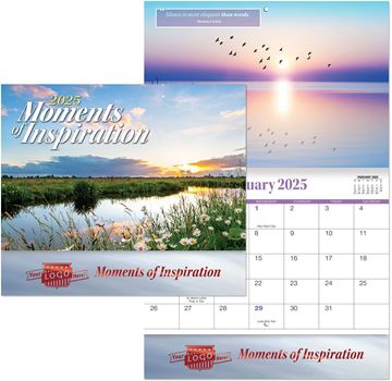Moments of Inspiration || Custom Calendars and Planners || Stapled, Metallic Foil