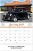 Days Gone By Wall Calendar || Custom Calendars and Planners || Spiral, Screen Printed