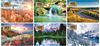 National Parks Wall Calendar || Custom Calendars and Planners || Stapled, Screen Printed