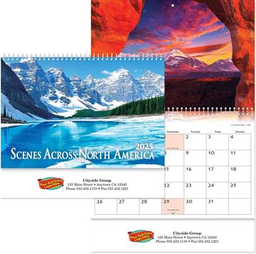 Scenes Across America || Custom Calendars and Planners || Spiral, Full Color