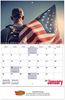American Glory Wall Calendar || Custom Calendars and Planners || Spiral, Full Color